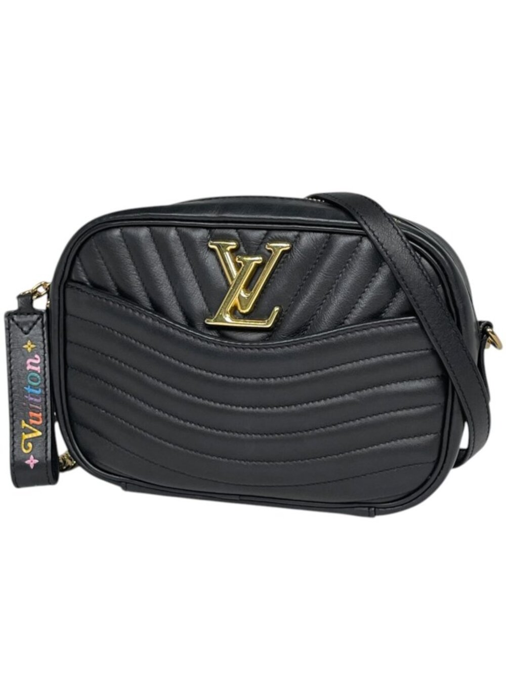 Louis Vuitton New Wave New Camera Bag Leather Noir